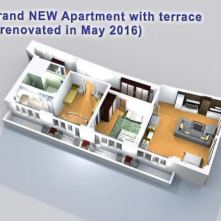 Astra 3 - Large With Terrace Prague